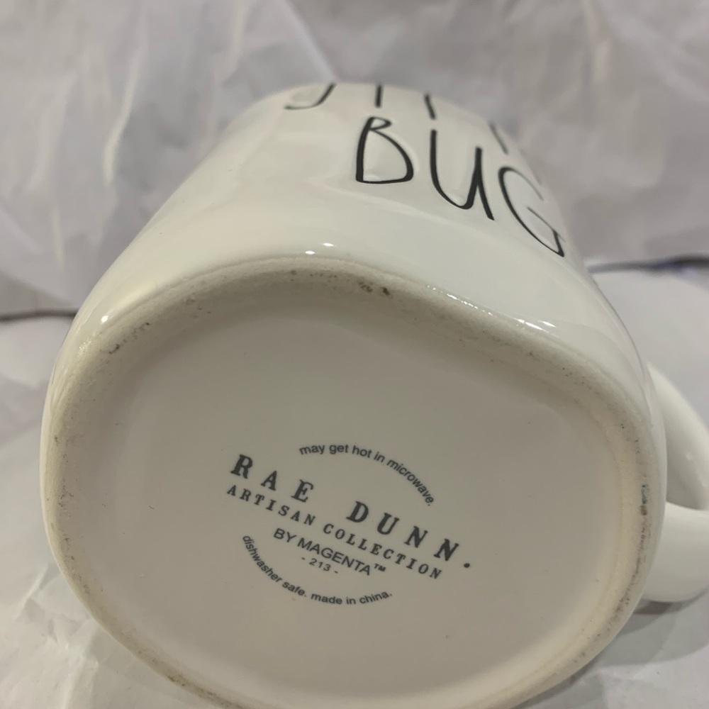 Rae Dunn Pottery. “Jitter Bug” Mug. Brand new. - Picture 3 of 3